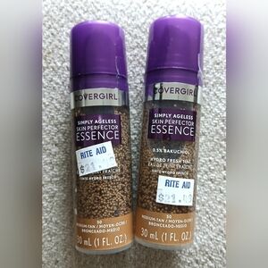 COVERGIRL Simply Ageless SKIN PREFECTOR ESSENCE Medium-Tan 50 Hydro FRESH Makeup